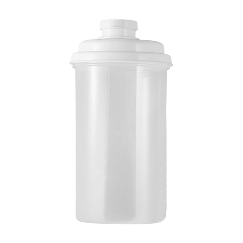 Cold Brew Coffee Mug with Lid | Transparent Plastic Iced Tea Cup with Measurement Scale | Leak Proof & Microwave Safe | 500ml Portable Water Bottle for Summer Drinks, Iced Coffee, and Outdoor Use