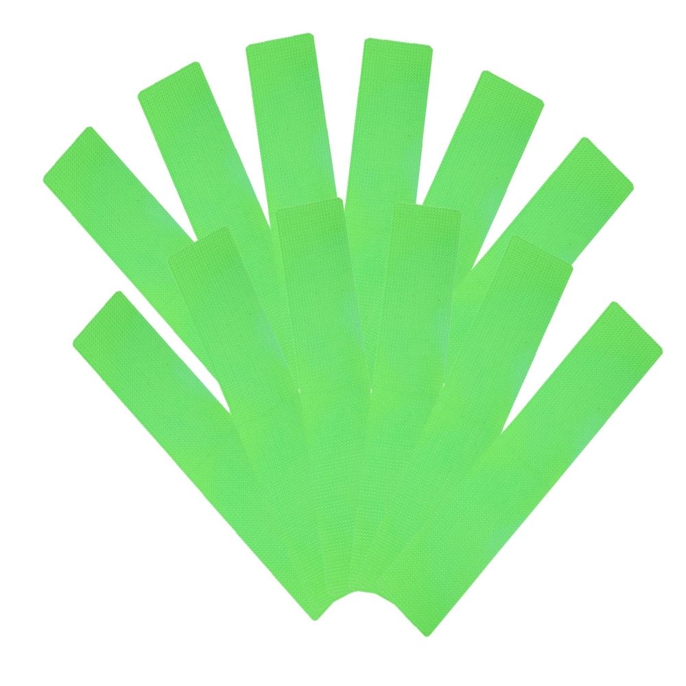 12-Piece Football Yard Markers Set for Accurate Positioning Flat Soccer Field Training Markers