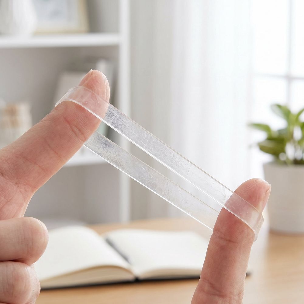 100Pcs Reusable Clear Rubber Bands for Crafting Office Bundling and Balloon Arch Projects