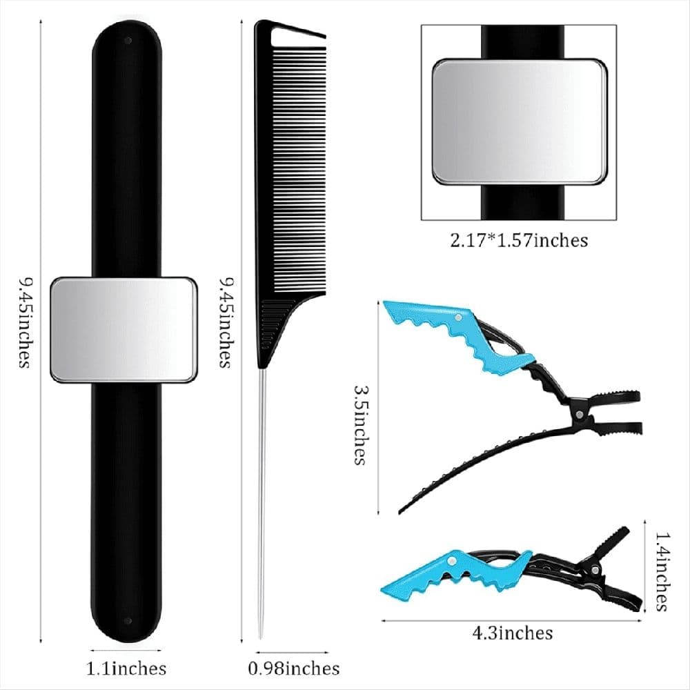 Magnetic Wristband for Hair Stylist Pin Wrist Holder Braiders Gel Silicone Sewing Pincushion
