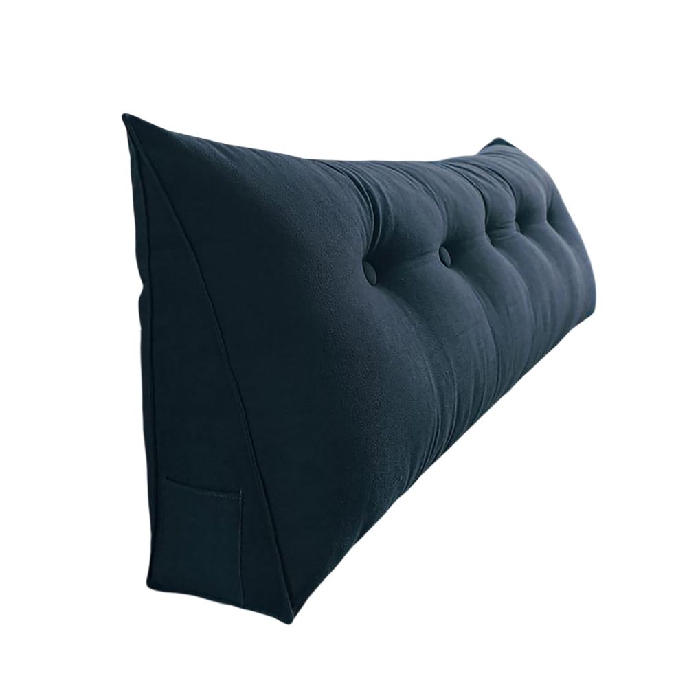 Triangular Headboard Pillow Twin XL for College Dorm Bed, Large Wedge Bed Rest Pillow with Backrest Support, Reading & Positioning Bolster Cushion for Daybed, Gap Filler & Lumbar Comfort