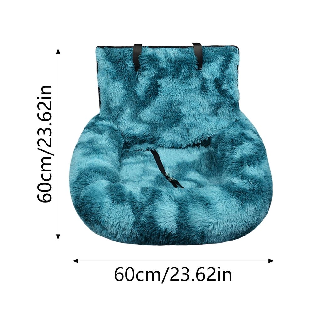 Pet Travel Seat for Cars Dog Bed Car Booster Seat for Small Medium Large Dogs Soft Washable Pet Car Bed Protects Vehicle from Dirt Scratches Easy Install Travel Kit for All Vehicles, 23.6 Inch