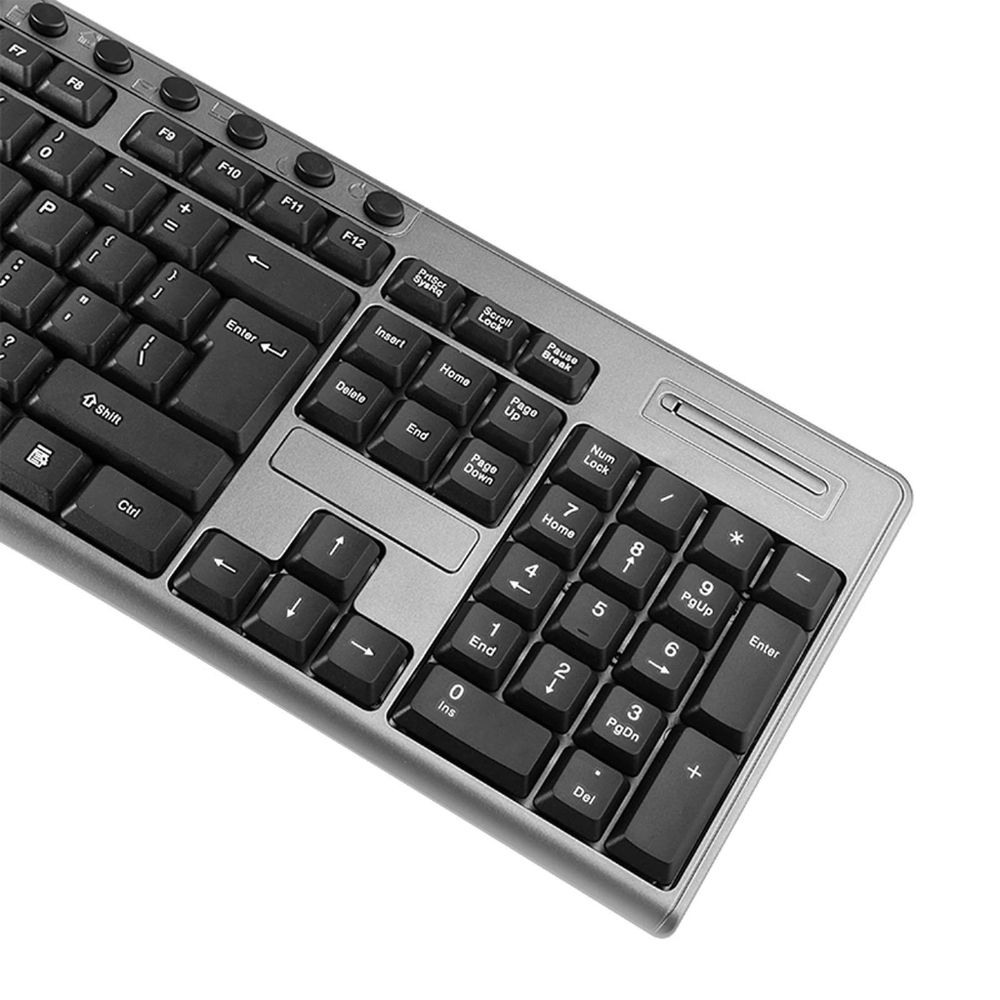Wireless Keyboard and Mouse Set Portable Plug Play Mechanical Keyboard Mouse for Computer Laptop PC Keyboard Mouse Set