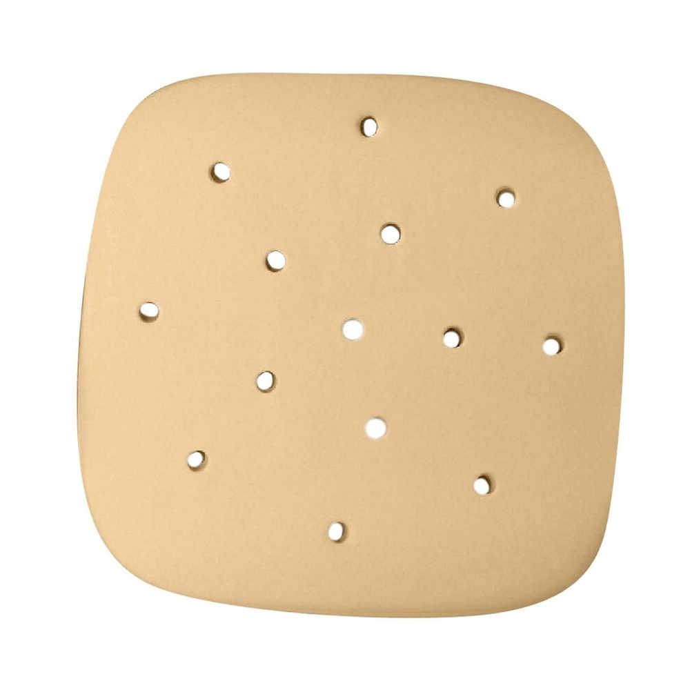 Air Fryer Parchment Paper Liners,6.5in Perforated Square Sheets for Baking Oven Steamer,100 Pcs Khaki Non-Stick Paper