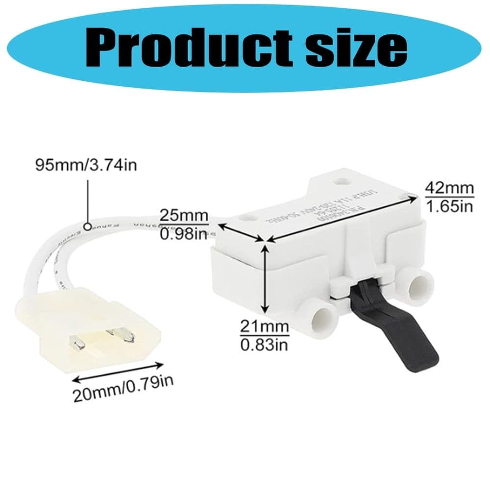 Washing Machine Lid Replacement 3406109 Plastic Compatible Efficient Repair