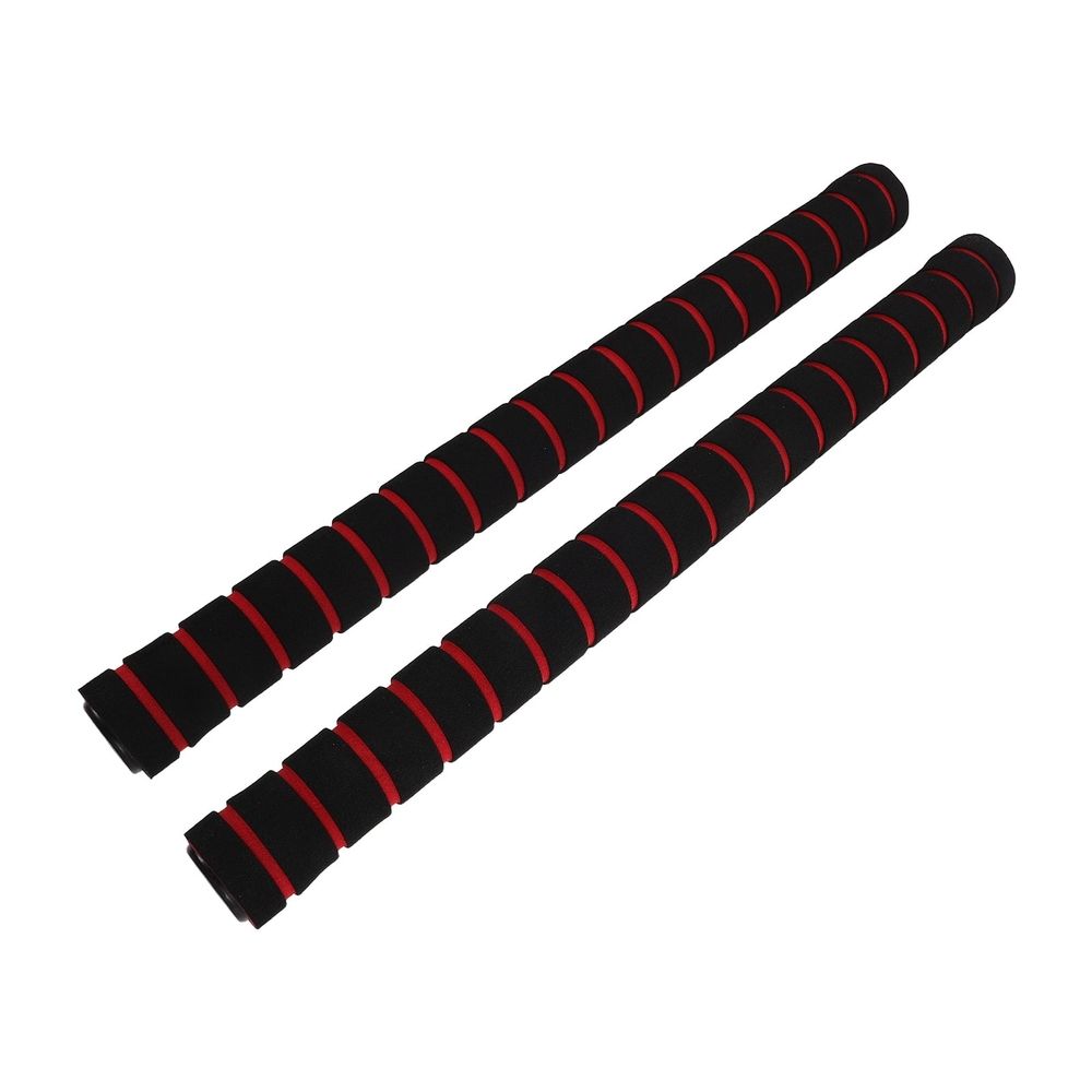 2-Pack Dumbbell to Barbell Converter Bars with Non- Grip for Comfortable, Secure Weightlifting and Easy Locking