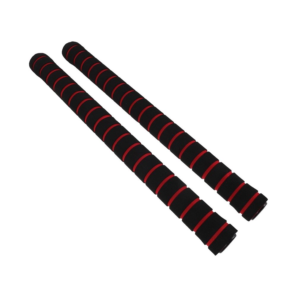 2-Pack Dumbbell to Barbell Converter Bars with Non- Grip for Comfortable, Secure Weightlifting and Easy Locking
