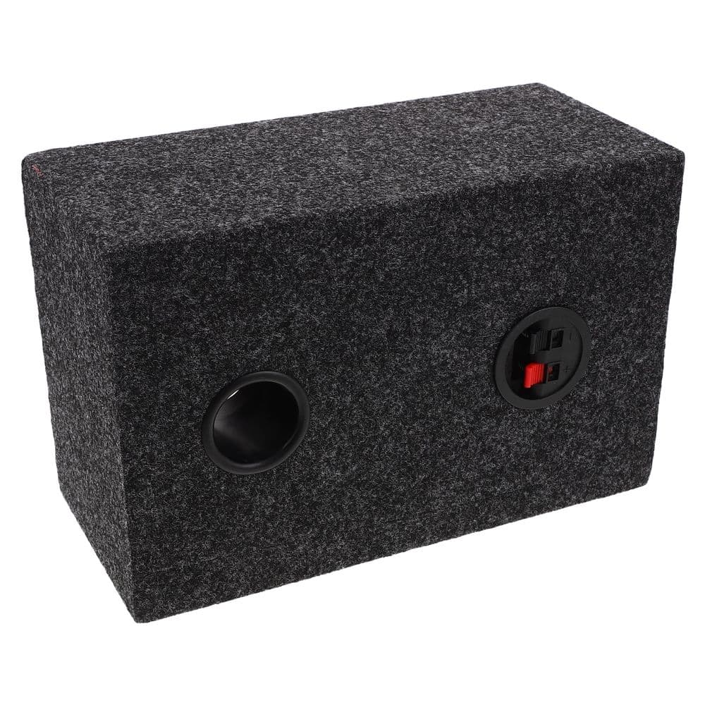 Speaker Enclosure Box Multi-Wood Construction 29X19X13cm Multi-Colour