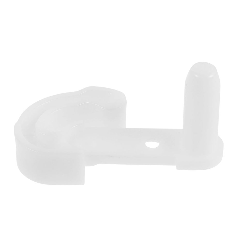 White Fridge Door Stop with Swing , Easy to Install Appliance Door Holder