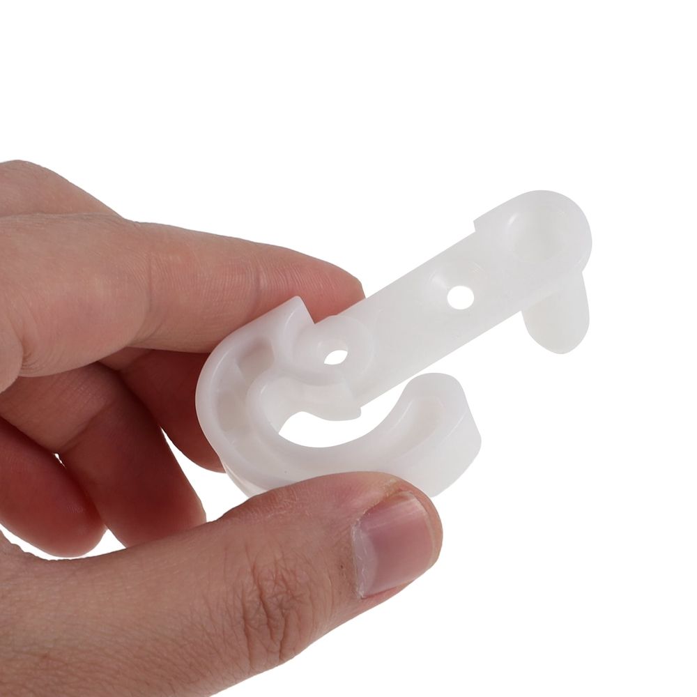 White Fridge Door Stop with Swing , Easy to Install Appliance Door Holder
