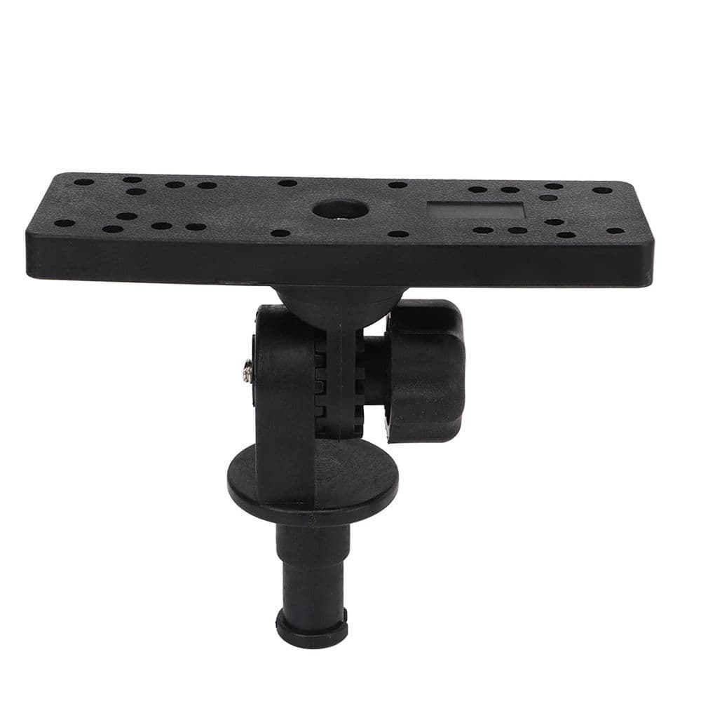 Fish Finder Mount Base 360 Degree Rotating Removable Boat Fish Finder Electronics Mount