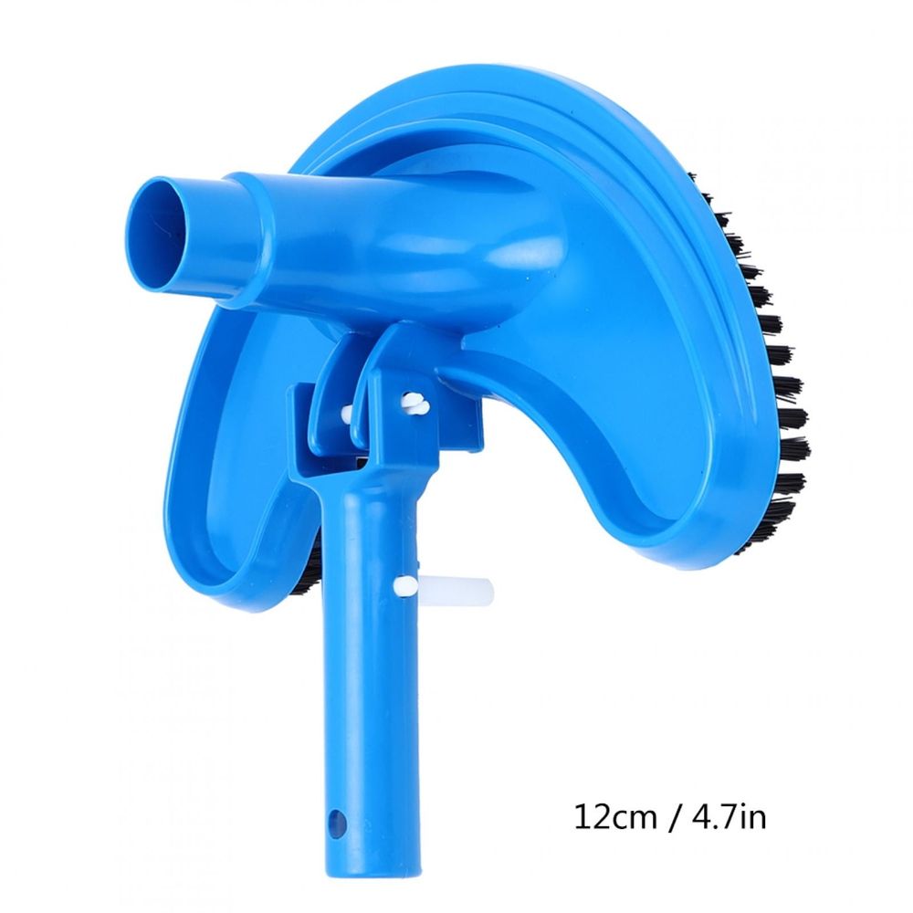 Pool Vacuum Head Half Moon Flexible Swimming Pool Curved Suction Head Cleaning Accessory
