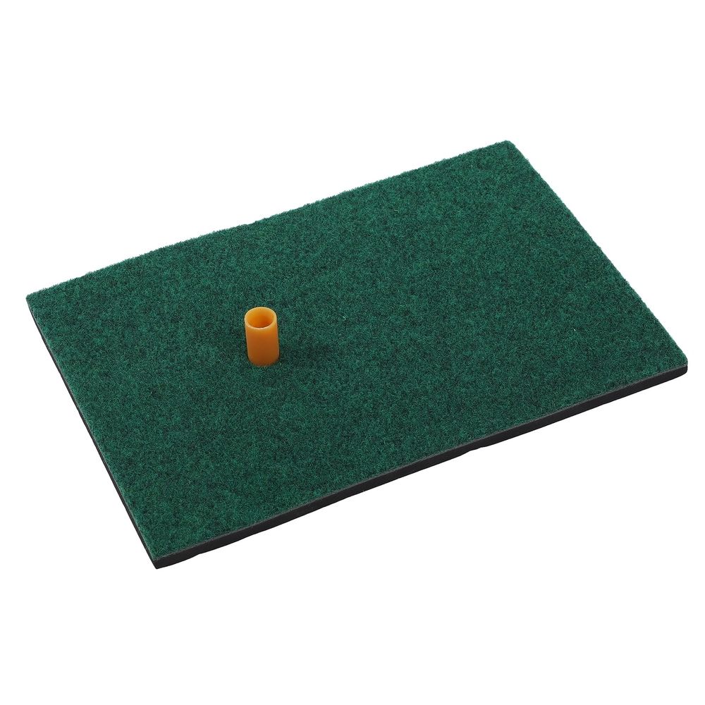 30x20cm Golf Swing Practice Mat Golf Indoor Hitting Mat Artificial Lawn Grass Pad with Tee