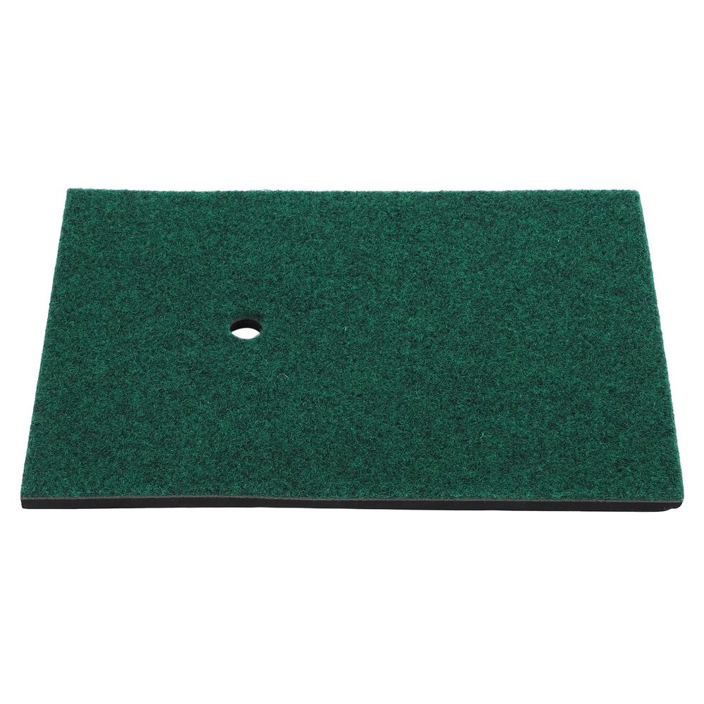 30x20cm Golf Swing Practice Mat Golf Indoor Hitting Mat Artificial Lawn Grass Pad with Tee