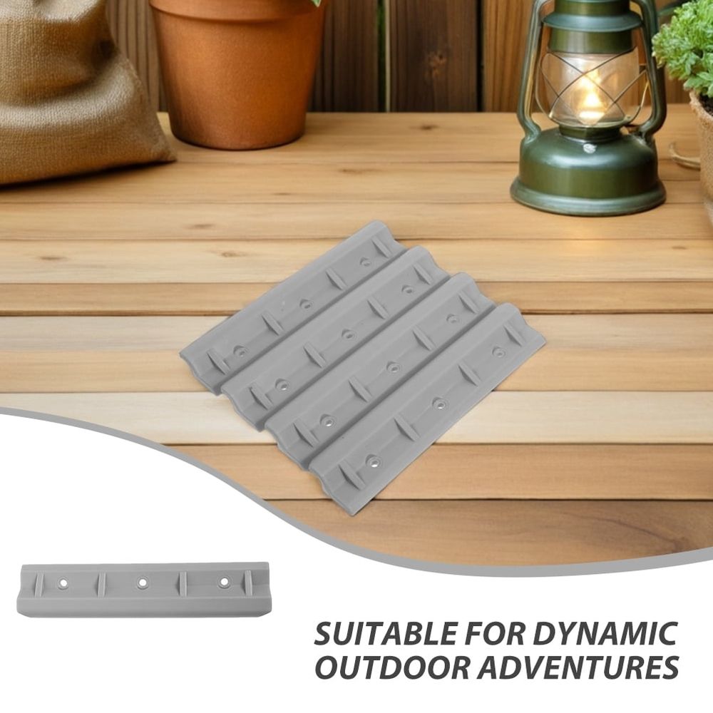 8Pcs Grey Kayak Seat Brackets for Inflatable Boats and Canoes