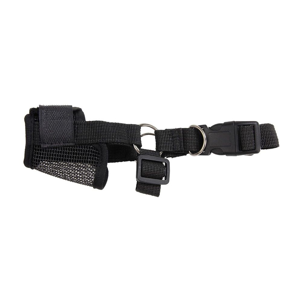 Dog Muzzle Anti Biting, with Comfortable Mesh Soft Fabric and Adjustable Strap, Suitable for Small, Medium Dogs