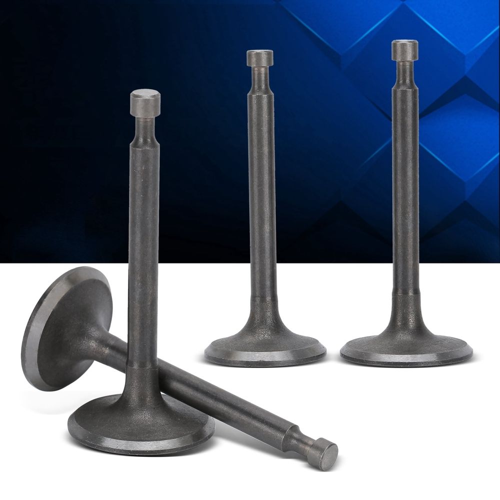 Exhaust Valve Kit 2 Set Intake Exhaust Valve Kit 170F/GX210 Cylinder Head 2.5kw-3kw Gasoline Generator Parts