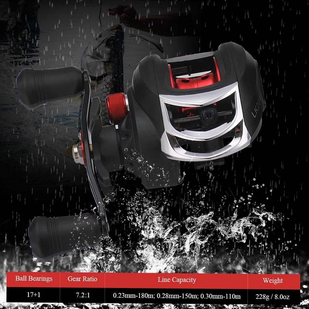 baitcast reel High Speed Lightweight Baitcasting Fishing Reel for Smooth Casting and Comfortable Grip