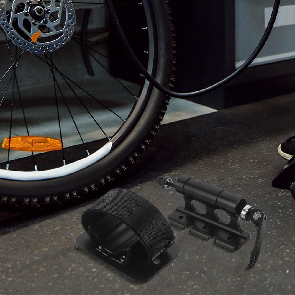 Aluminum Alloy Bike Mount Bracket Black Multifunctional Car and Bike Fork Holder Secure Transport