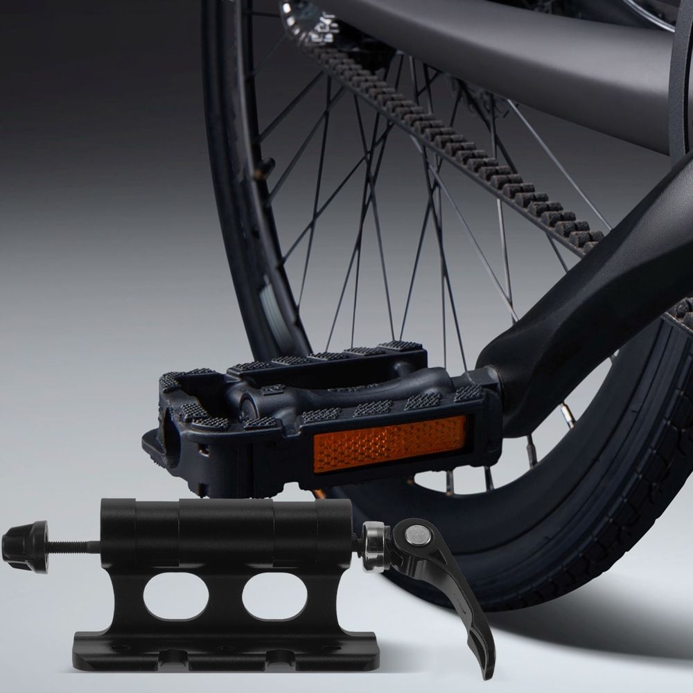 Aluminum Alloy Bike Mount Bracket Black Multifunctional Car and Bike Fork Holder Secure Transport