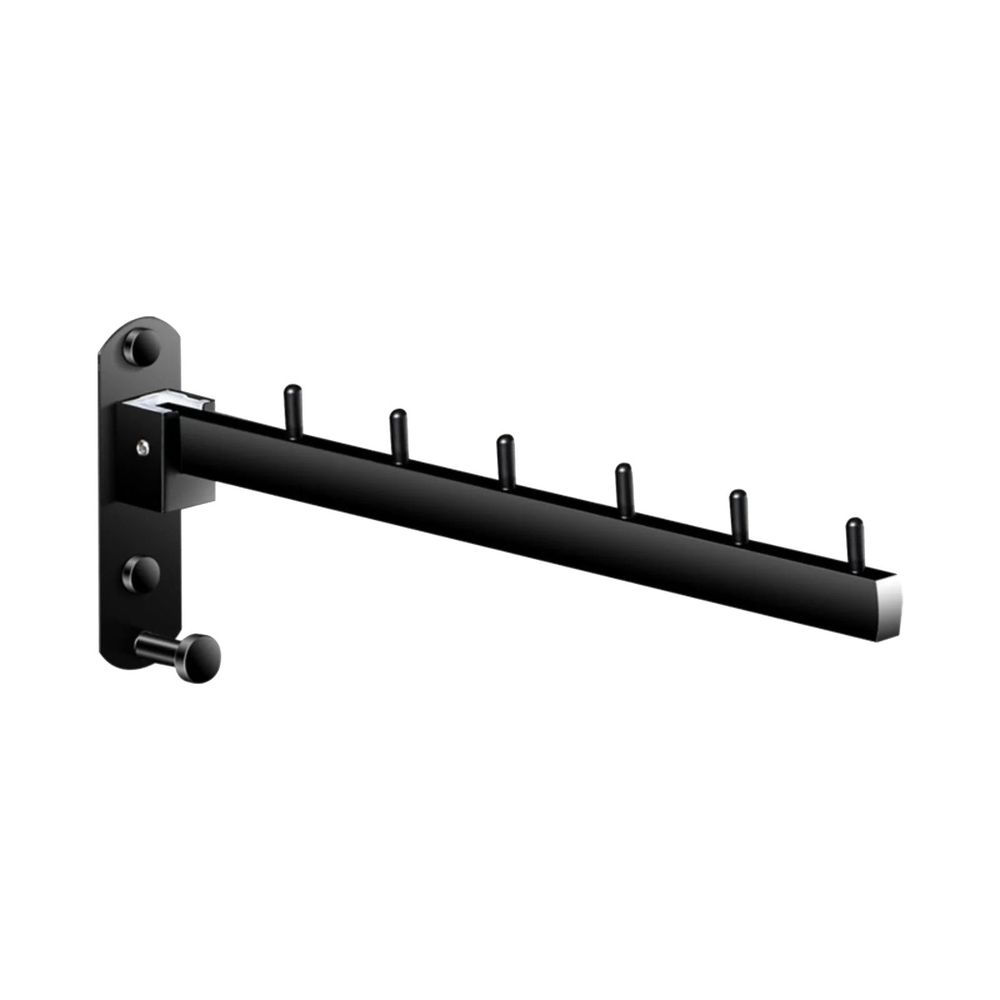 No Drill Folding Clothes Hanger Rack, Stainless 304, Folding Clothes Rack, Wall Mounted for Wall Mount Clothes Rack, Laundry Drying Rod, Balcony Hanger, Bathroom Towel Bar