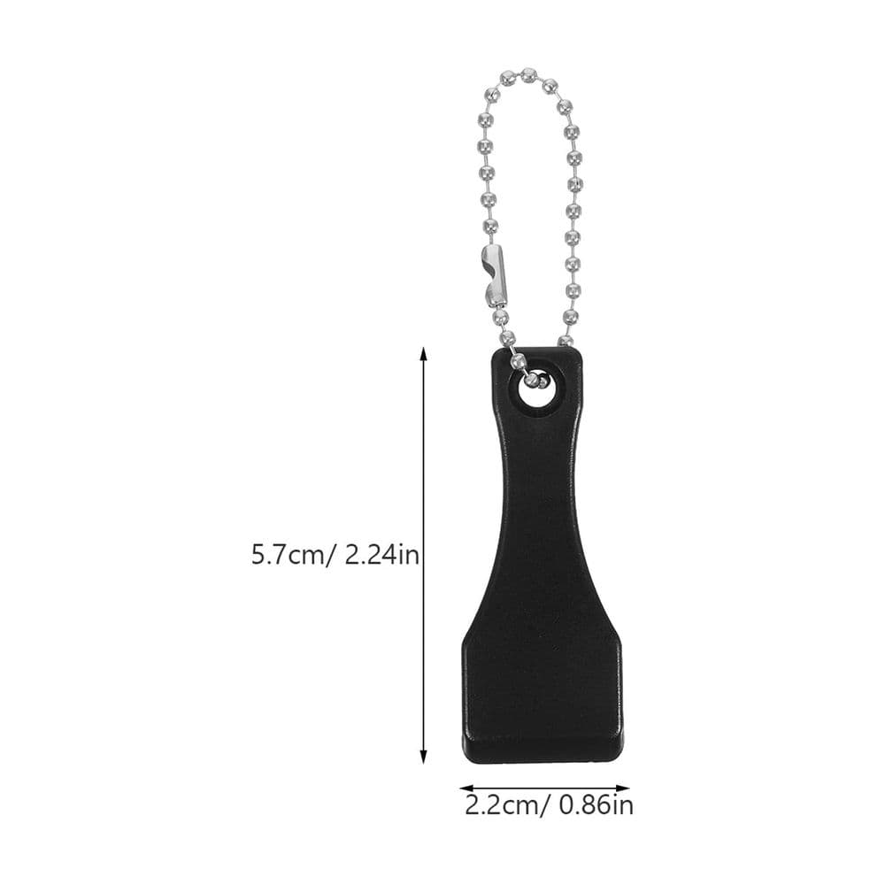 Lotto Scratcher Tool Plastic Scoop Shape Black 20 Piece