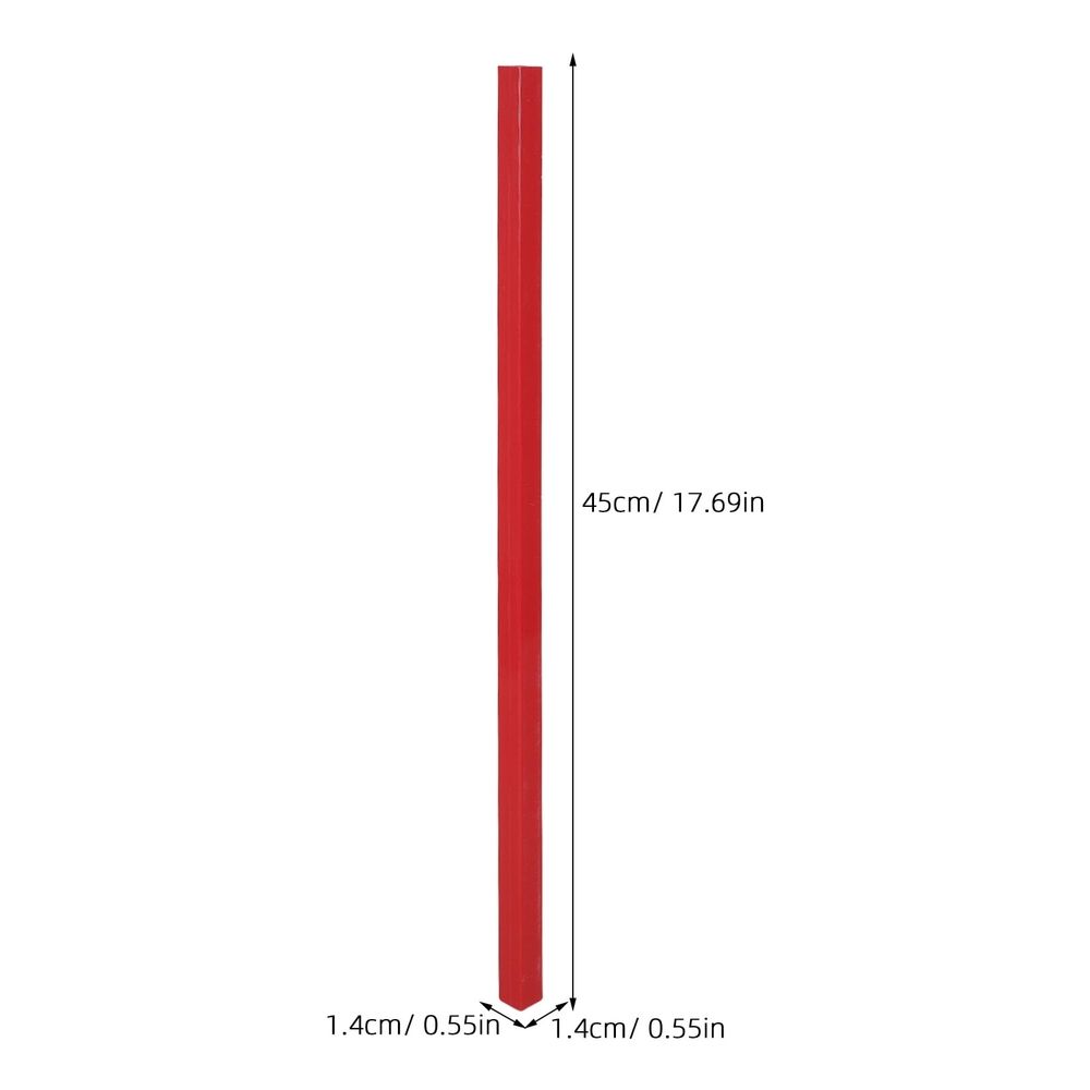 Red Plastic Cutting Guide Stick for Paper Cutter with High Precision Base for Accurate Crafting