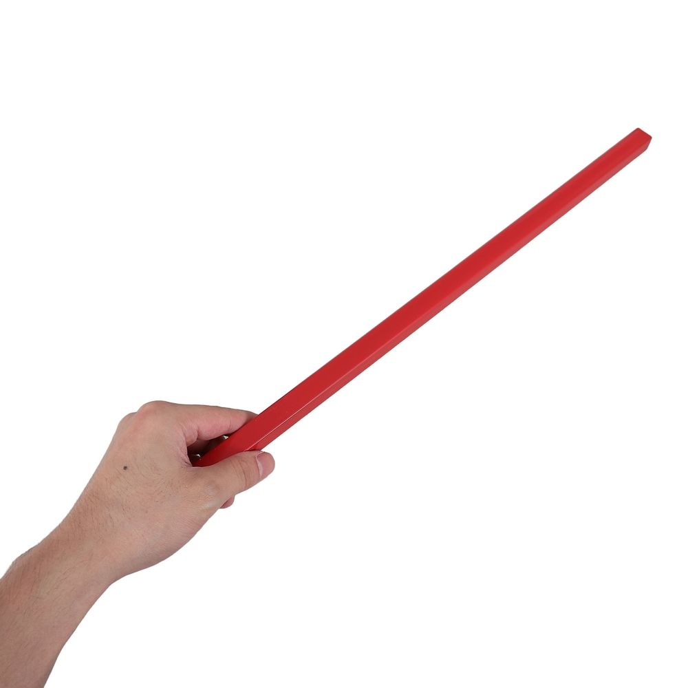 Red Plastic Cutting Guide Stick for Paper Cutter with High Precision Base for Accurate Crafting