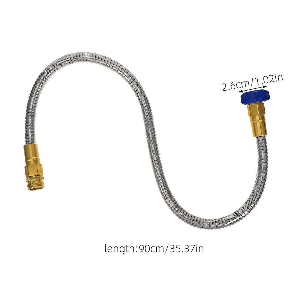 304 Stainless Steel Garden Hose for Outdoor Watering and Tools, and Flexible, 1 Set