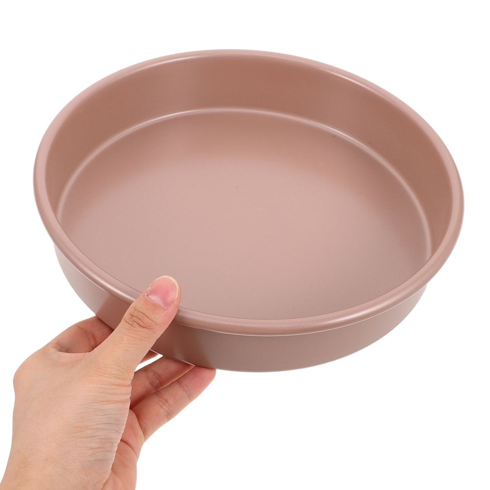 Nonstick Round Baking Pans Carbon Steel Bakeware for Home Kitchen Versatile Use