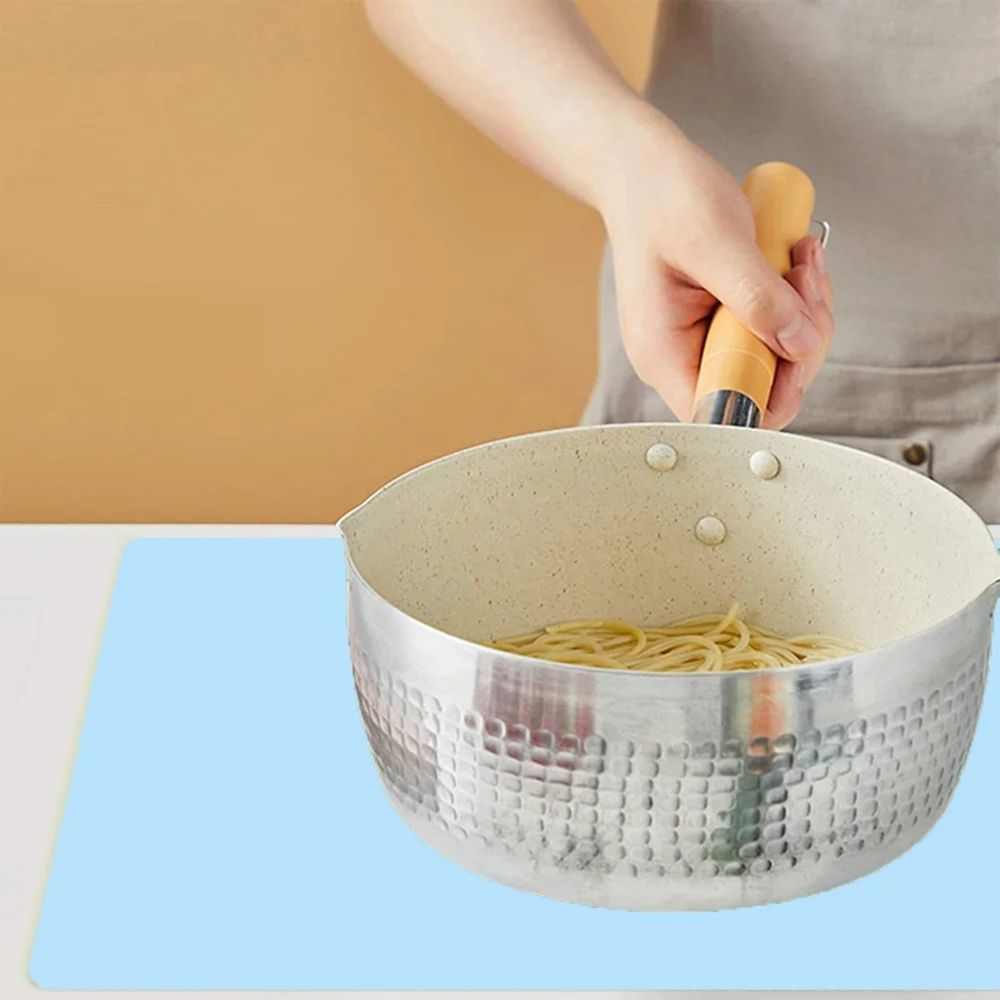 Silicone Mats for Kitchen Counter, Non-Stick Silicone Baking Mat, 15.7*12 inch Thick Large Silicone Mat, Nonskid Heat Resistant Desk Saver Pad, Dishwasher Safe