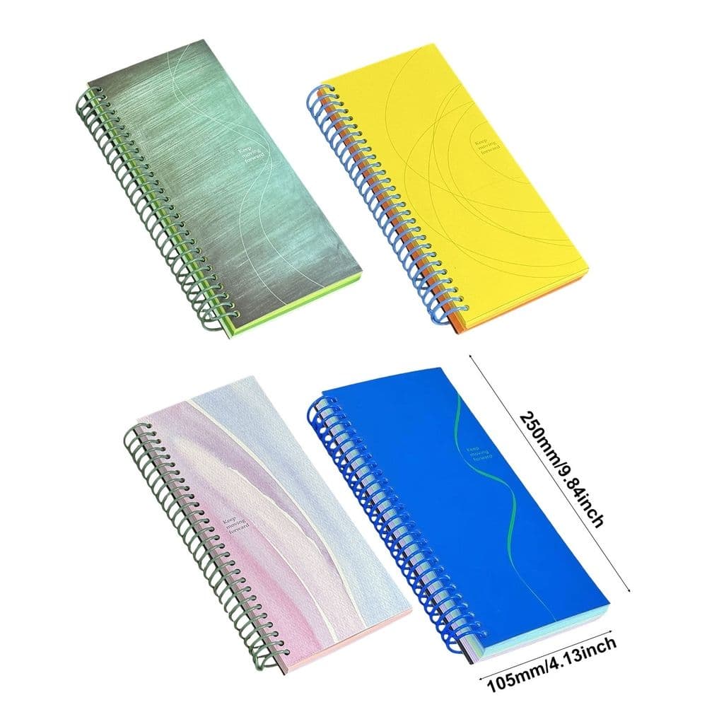 A6 Spiral Pocket Notebook, 80 Sheets Lined Wirebound Mini Journal, 4x6 Inch Compact Portable Notepad, Small Memo Pad, Wirebound Journal for Travel Daily Note Taking Office Memo, Blue