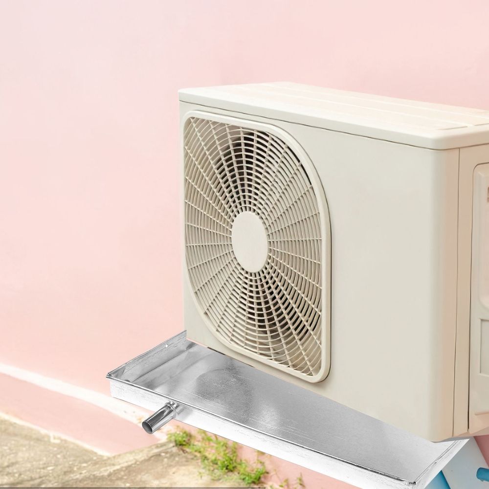 Air Conditioner Drain Pan Iron Indoor and Outdoor Units for Silver