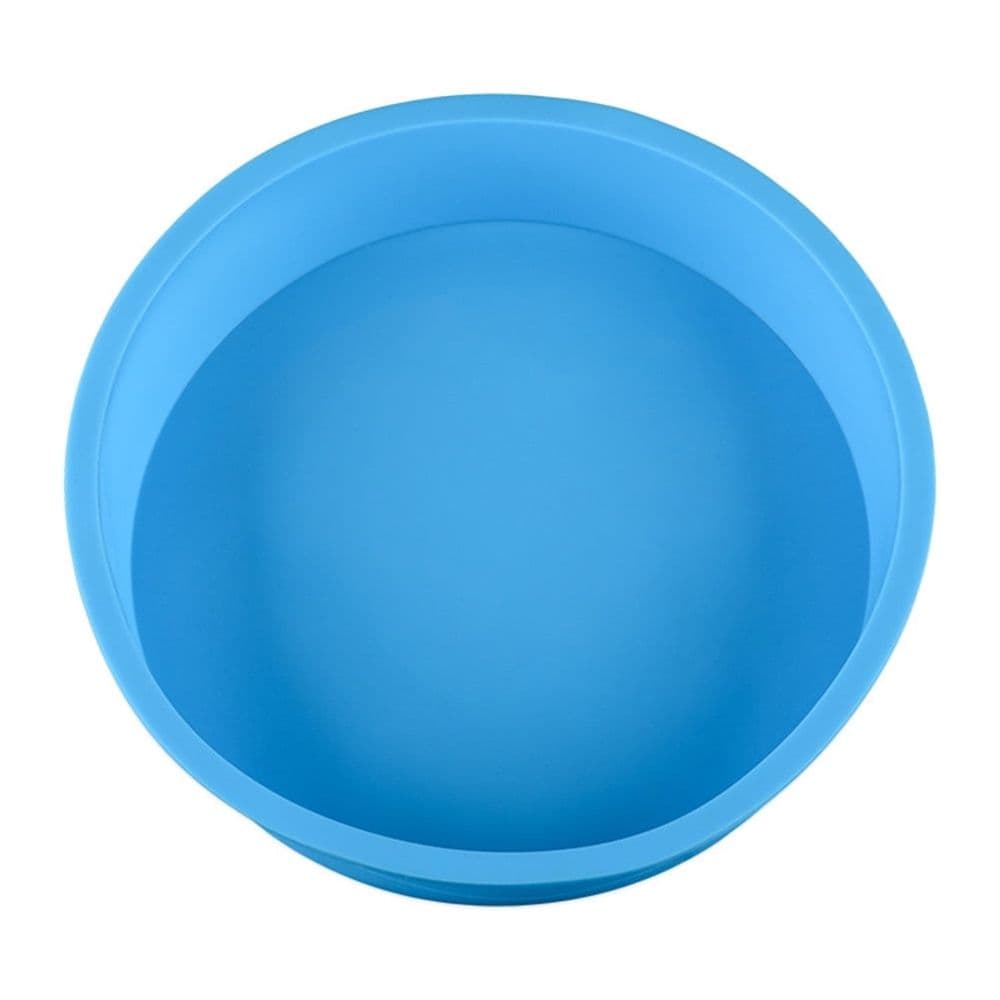 6-Inch Round Silicone Cake Pan Non-Stick Bakeware Mold for Baking Cakes, Desserts, Pastries - , Flexible, Random Color