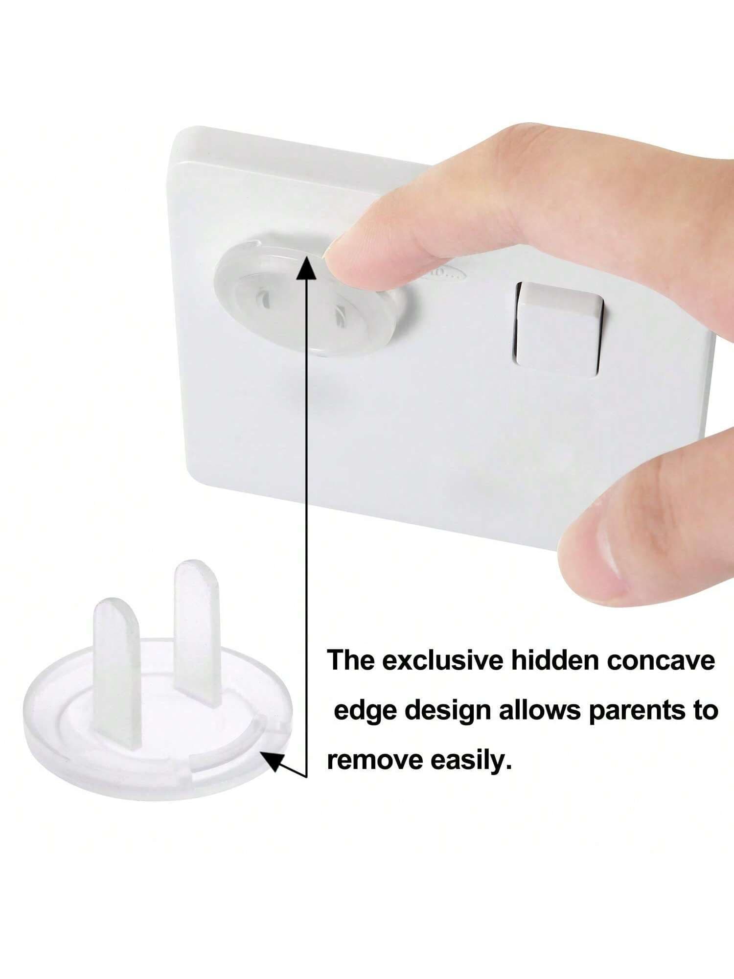 Outlet Covers 24 Pack Shock Prevention Easy Installation Safe Plastic Plug Covers
