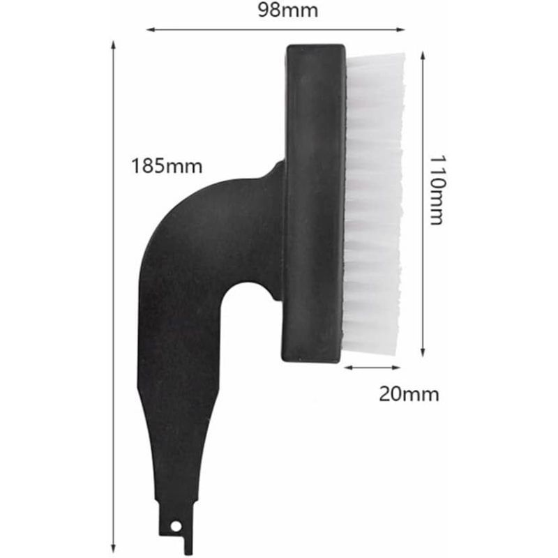 Reciprocating Saw Nylon Steel Brush Head Attachment Electric Cleaning Brushes Rust Stubborn Stains Removal Grinding Tools