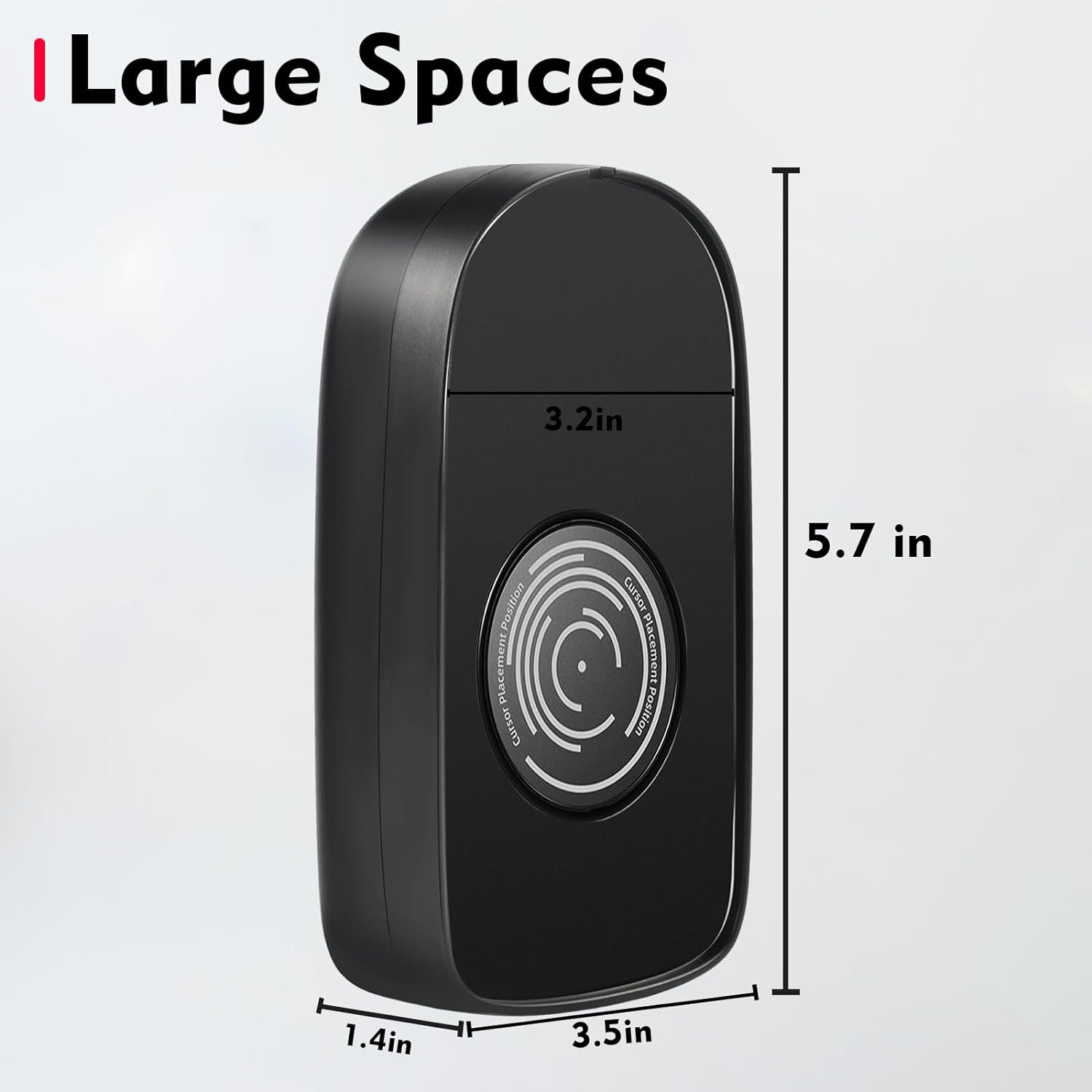 Mouse Mover Device Undetectable with Drive Free USB Cable and 5V1A Adapter, Ultra-Silent Simulates Realistic Movement Mice Mover
