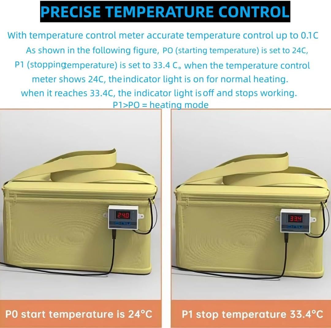 Dough Proofing Box, Versatile Dough Proofer with Precise Temperature Control for Baking & Fermentation for Making Bread, Yogurt