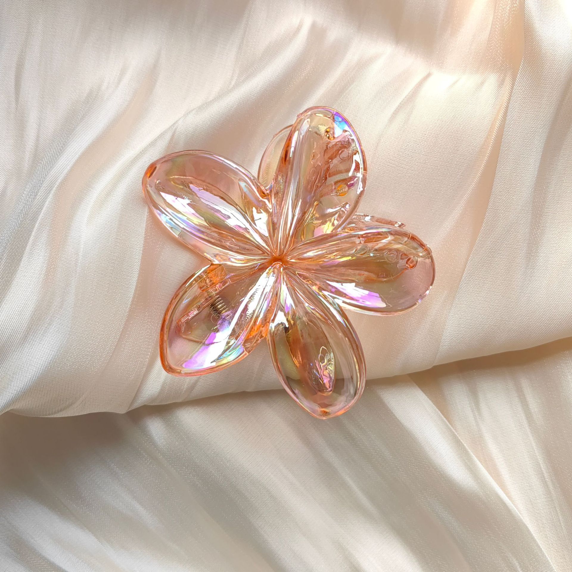 Flower Claw Clip for Thick Hair 5 Pcs Cute Daisy Hair Clips for Women Matte Large Claw Clips for Thin Hair Claws Non Slip Flower
