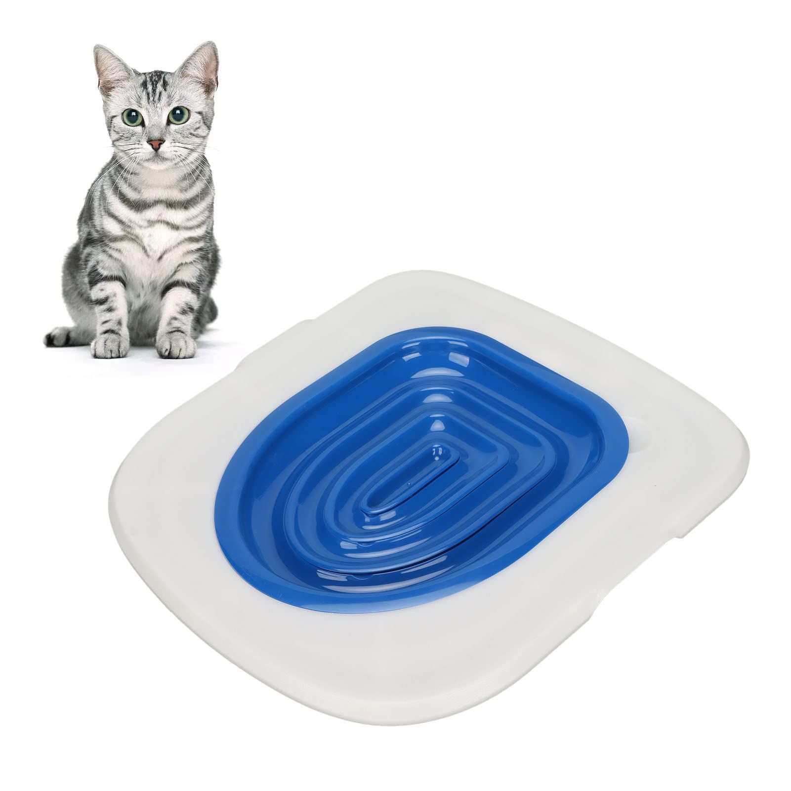 Cat Toilet Training System, Professional Teach Cat to Use Toilet Cat Toilet Training Kit Universal Reusable Kitty Toilet