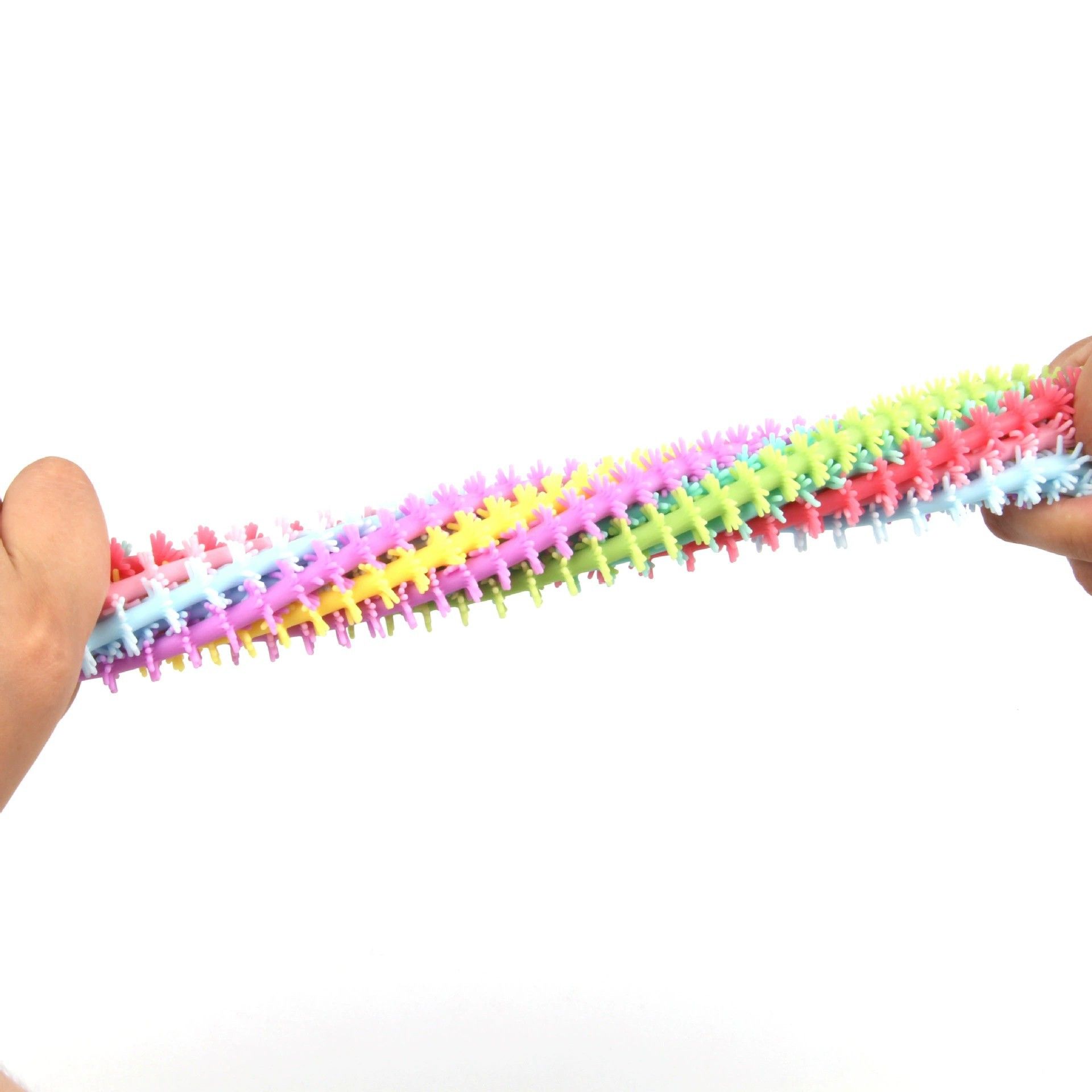 10 PCS Stretchy Toy,Sensory Worm Stretch Toys,Muticolor Stretchy Strings Toy for Stress Relief, Valentine's Day Easter Day Gift