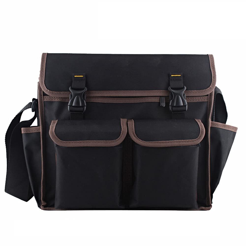 Tool Bag Organizer for Men,Multi-function Shoulder Kit Canvas Bag,High Capacity Maintenance Electrician Pack