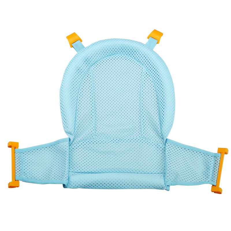 Baby Bath Pad Bathing Cushion Pad T Type Mat Infant Bath Seat Net Bathtub Seat Support Cushion Baby Bathtub Net