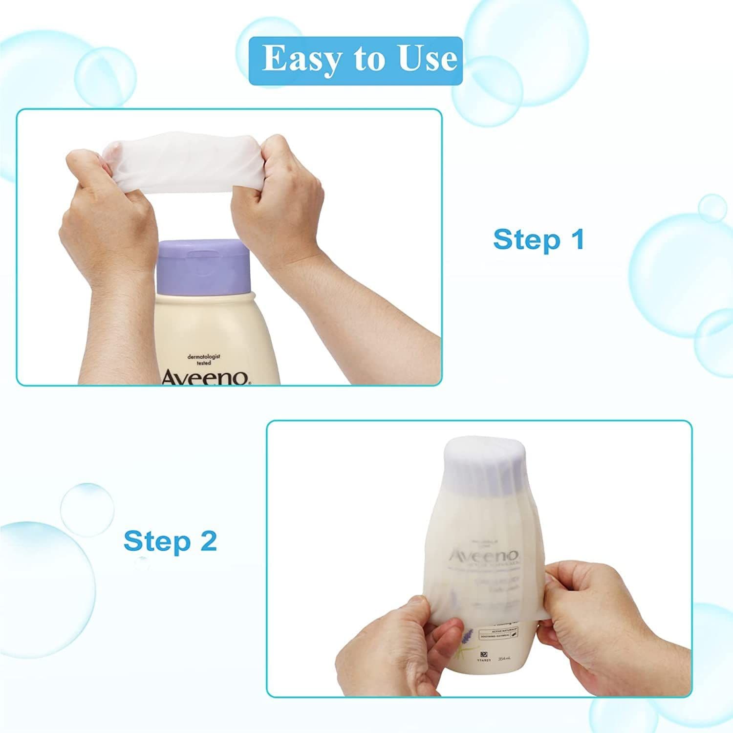 4 Pack Elastic Sleeves for Leak Proofing Travel, Leak Proof Sleeves for Travel Container in Luggage, Reusable Accessory