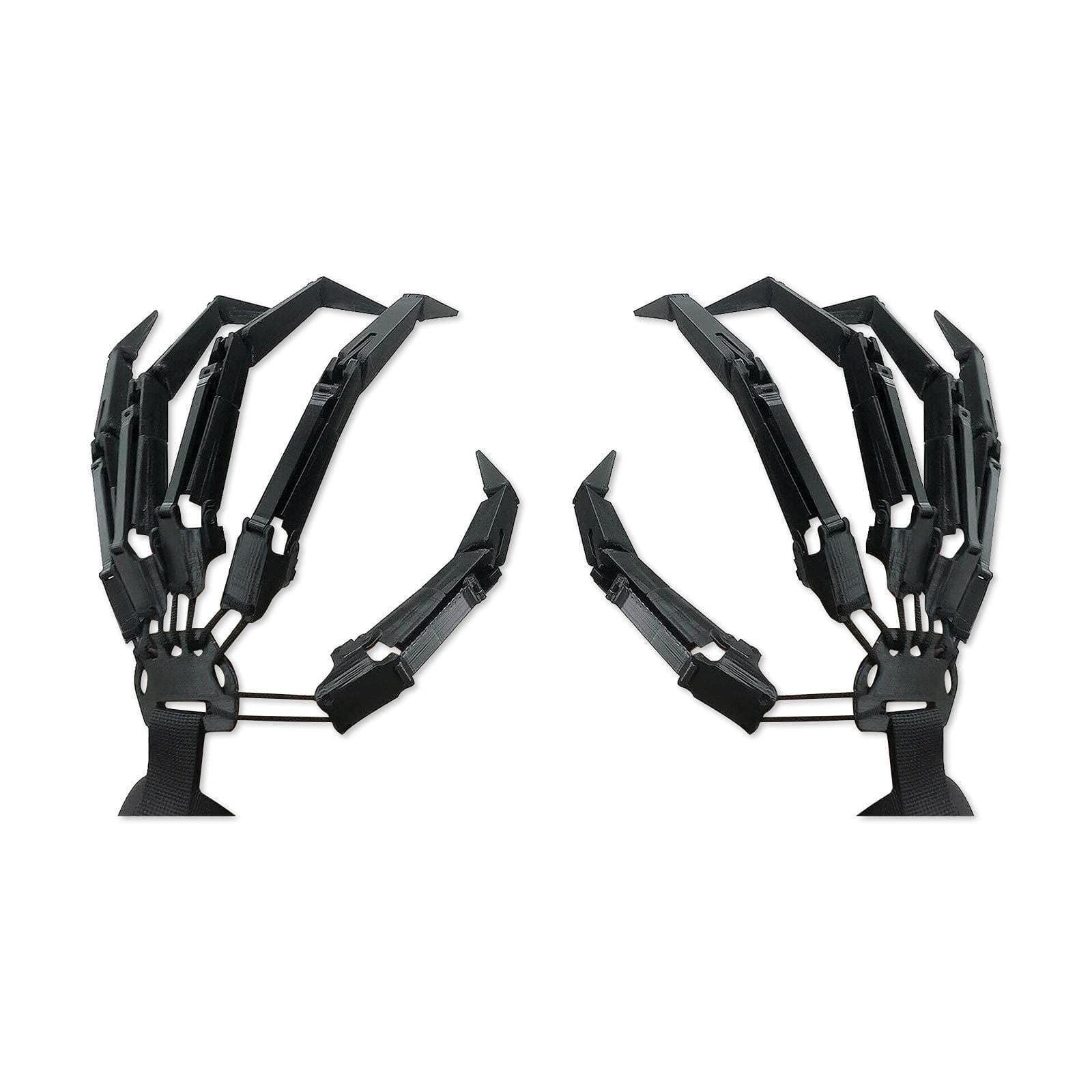 Halloween Articulated Fingers,Articulated Finger Extensions with Flexible Joints,Claw Gloves for Party Dress Cosplay Costume Props