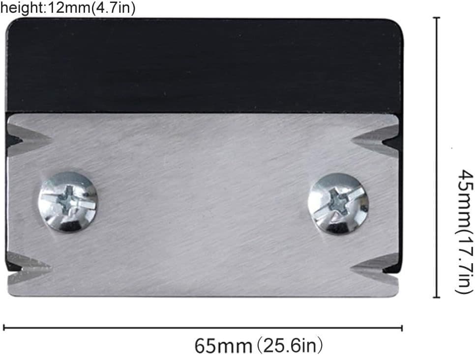 Woodworking Edge Trimmer Hand Planer High Carbon Steel Portable Design for Burrs Edge Corner Planer Wood Chamfering Fillet Scraper