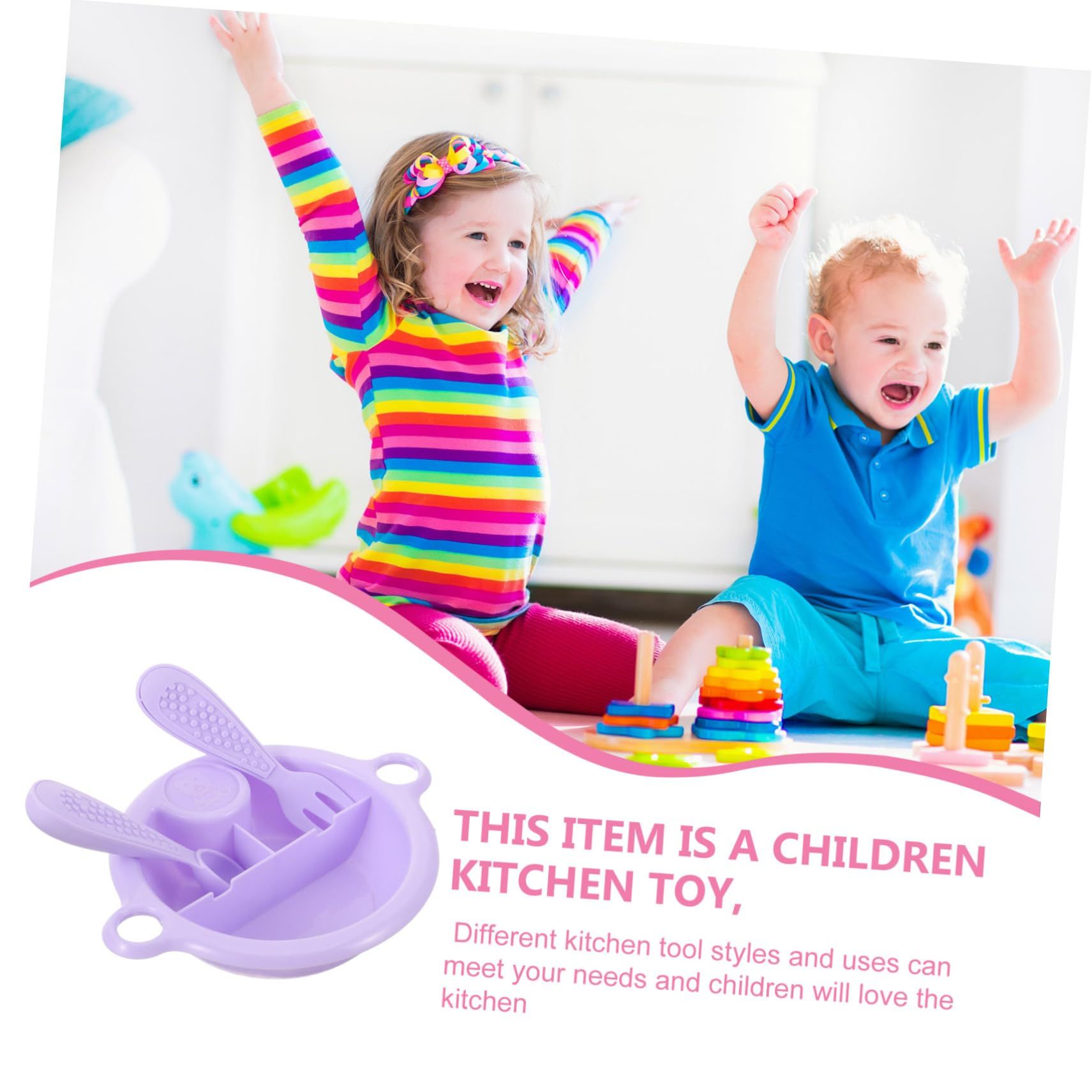 Mini Tableware Toys for Mini Toys Toys for Plaything Kitchen Accessories Cutlery Kitchen Playset Kid Toys Plastic Child Food