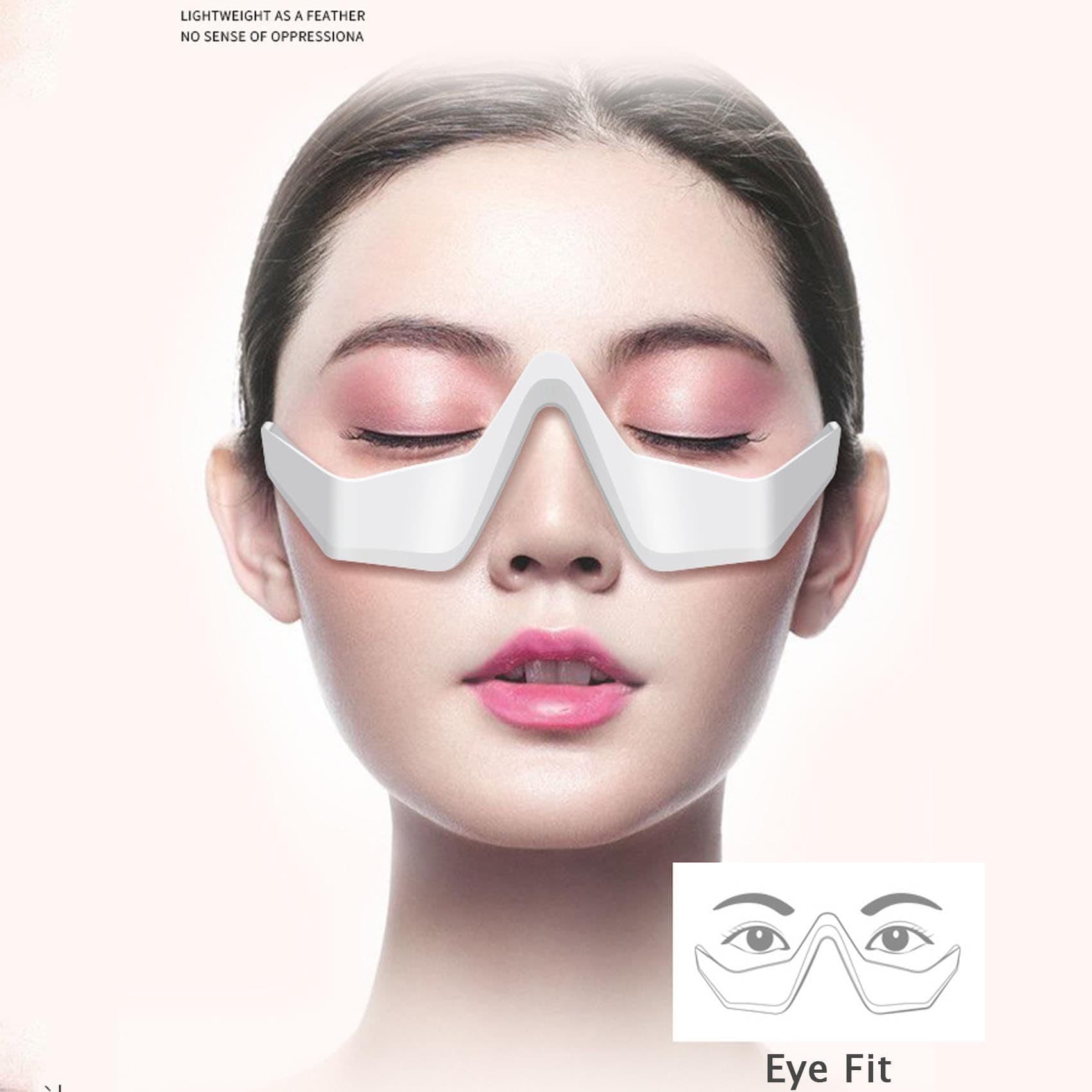 Eye Massager Vibration Eye Care Device Reduces Puffiness Dark Circles and Eye Bags