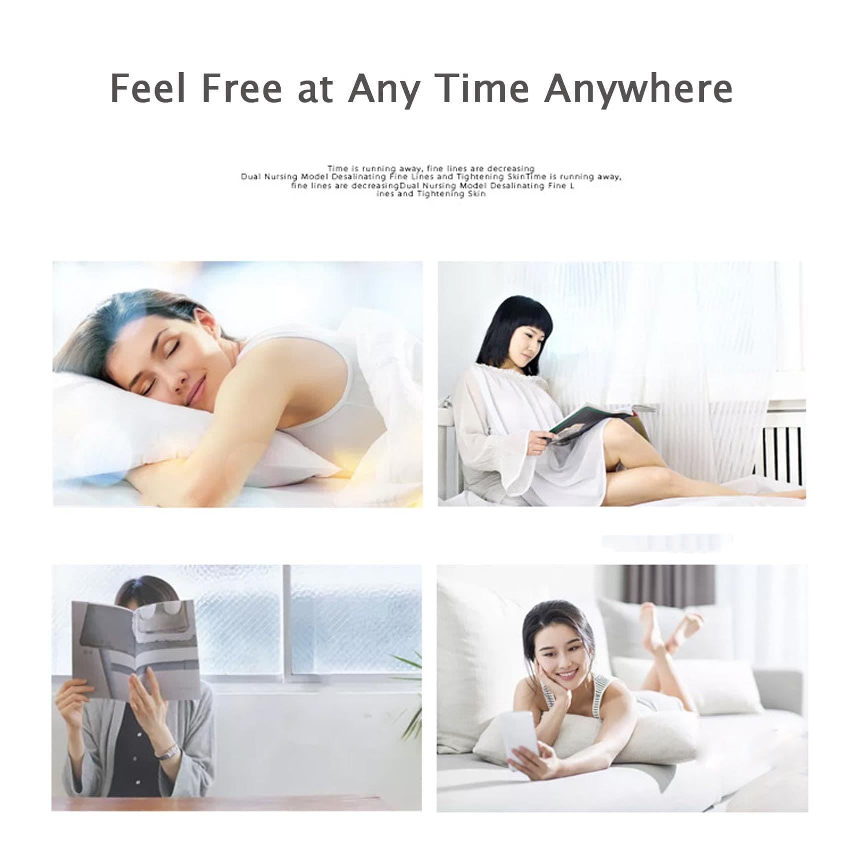 Eye Massager Vibration Eye Care Device Reduces Puffiness Dark Circles and Eye Bags