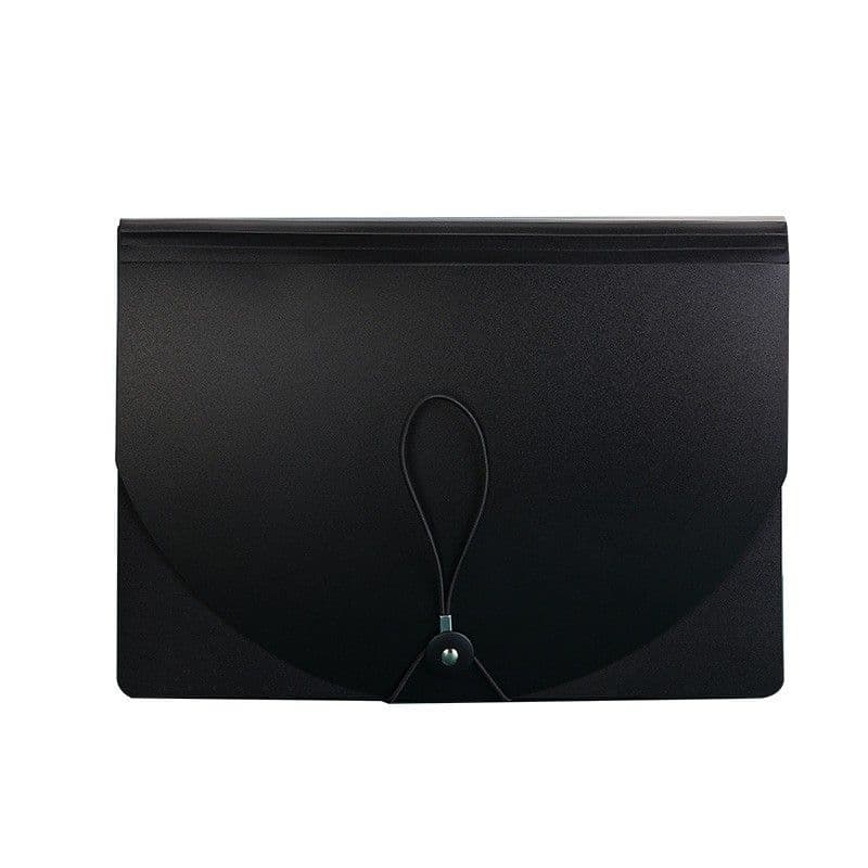 Expanding File Organizer 13 Pockets Durable Plastic 13x9.4 Inch Portable Document Storage
